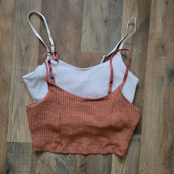 aerie Other - Aerie Bundle of 2 Ribbed Bralettes Size Medium